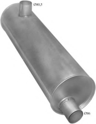 POLMO 64.00 End Silencer